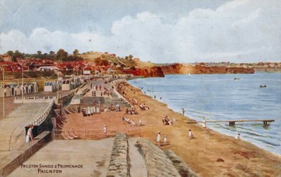 Preston Sands and Promenade, Paignton by Alfred Robert Quinton